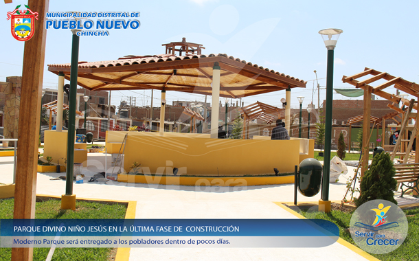 PRONTO PARQUE DIVINO NI&Ntilde;O